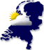 kaart nederland